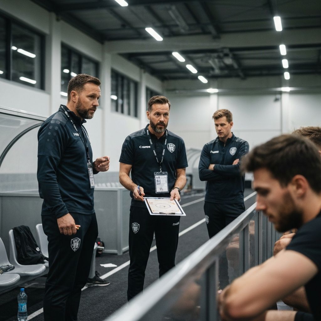 Técnicos e comissão técnica